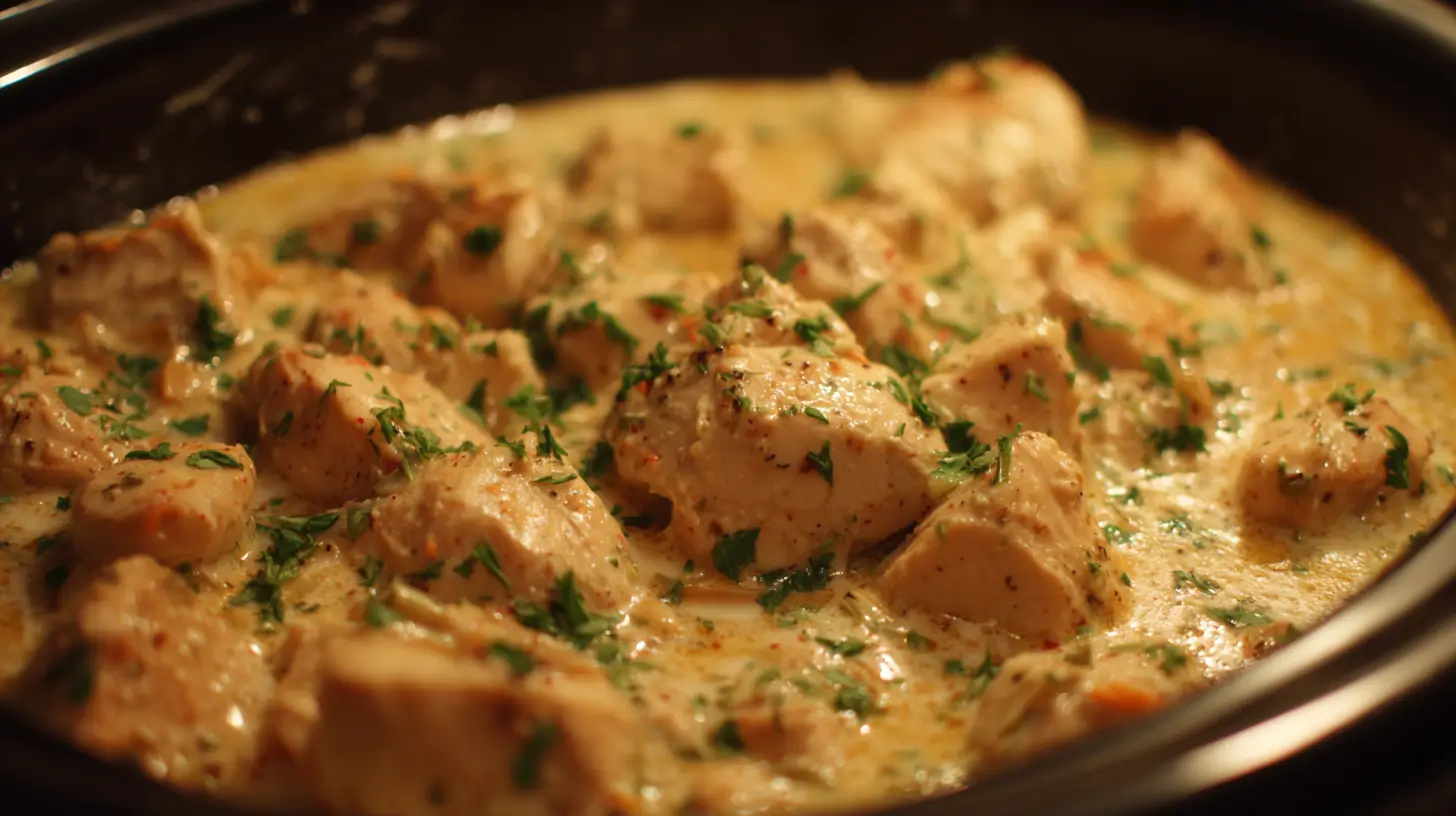 Effortless Creamy Ranch Chicken Crock Pot Recipe